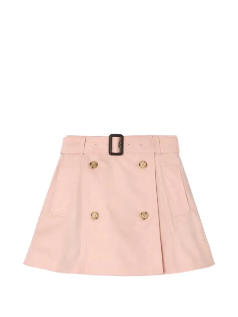 Burberry Kids falda estilo gabardina