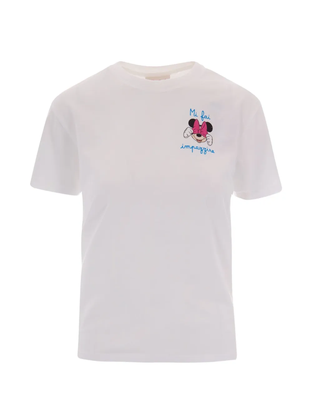 MC2 Saint Barth Emilie You Drive Me Crazy T-shirt Wit
