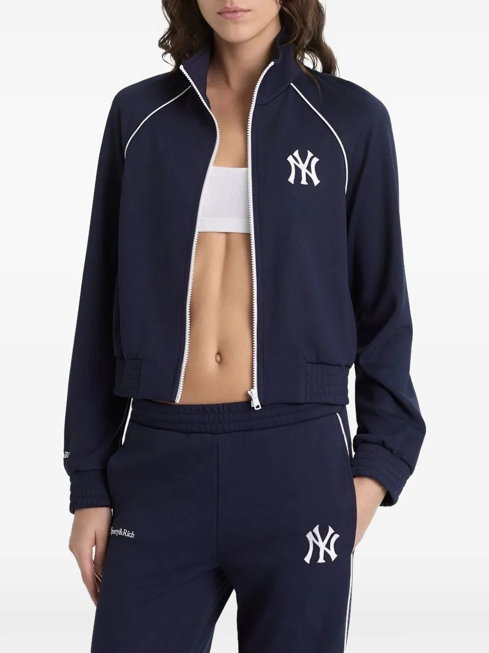 Sporty & Rich Heritage Yankees jacket - Blu