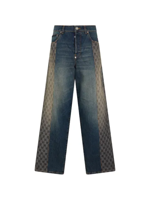 Philipp Plein monogram-insert jeans
