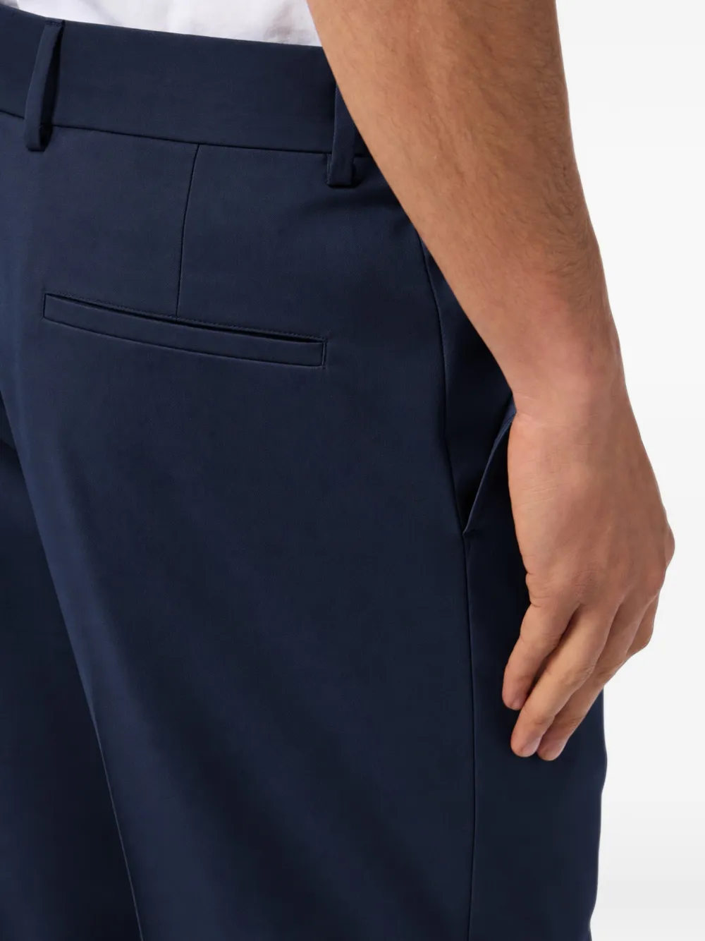 Billionaire pleated gabardine trousers Blauw