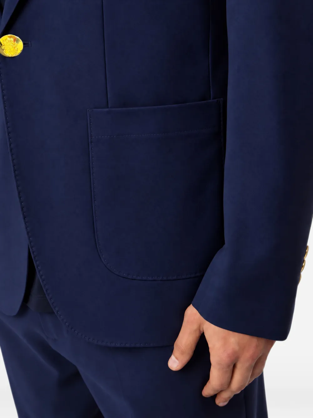 Billionaire BB Crest blazer Blauw