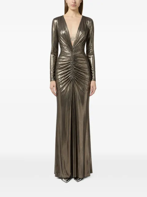 Philipp Plein shiny long dress