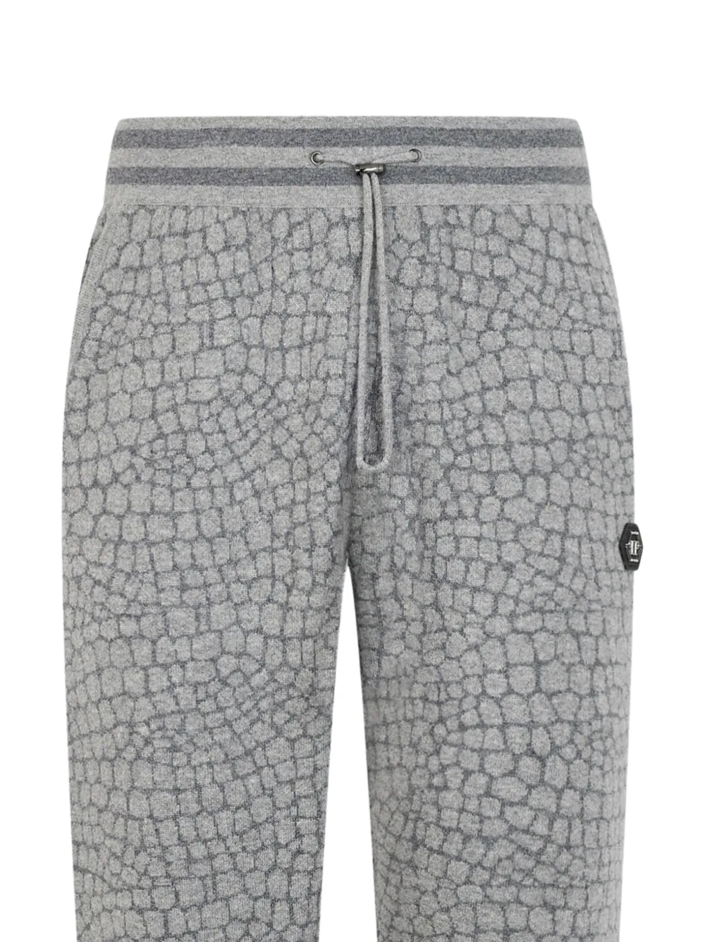 Philipp Plein Wollen kasjmier joggingbroek Grijs