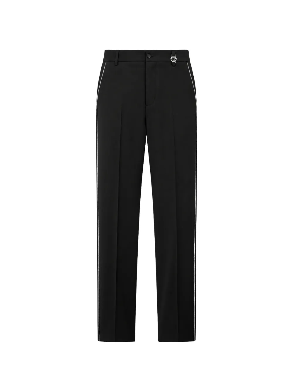 Philipp Plein Pantaloni con borchie - Nero