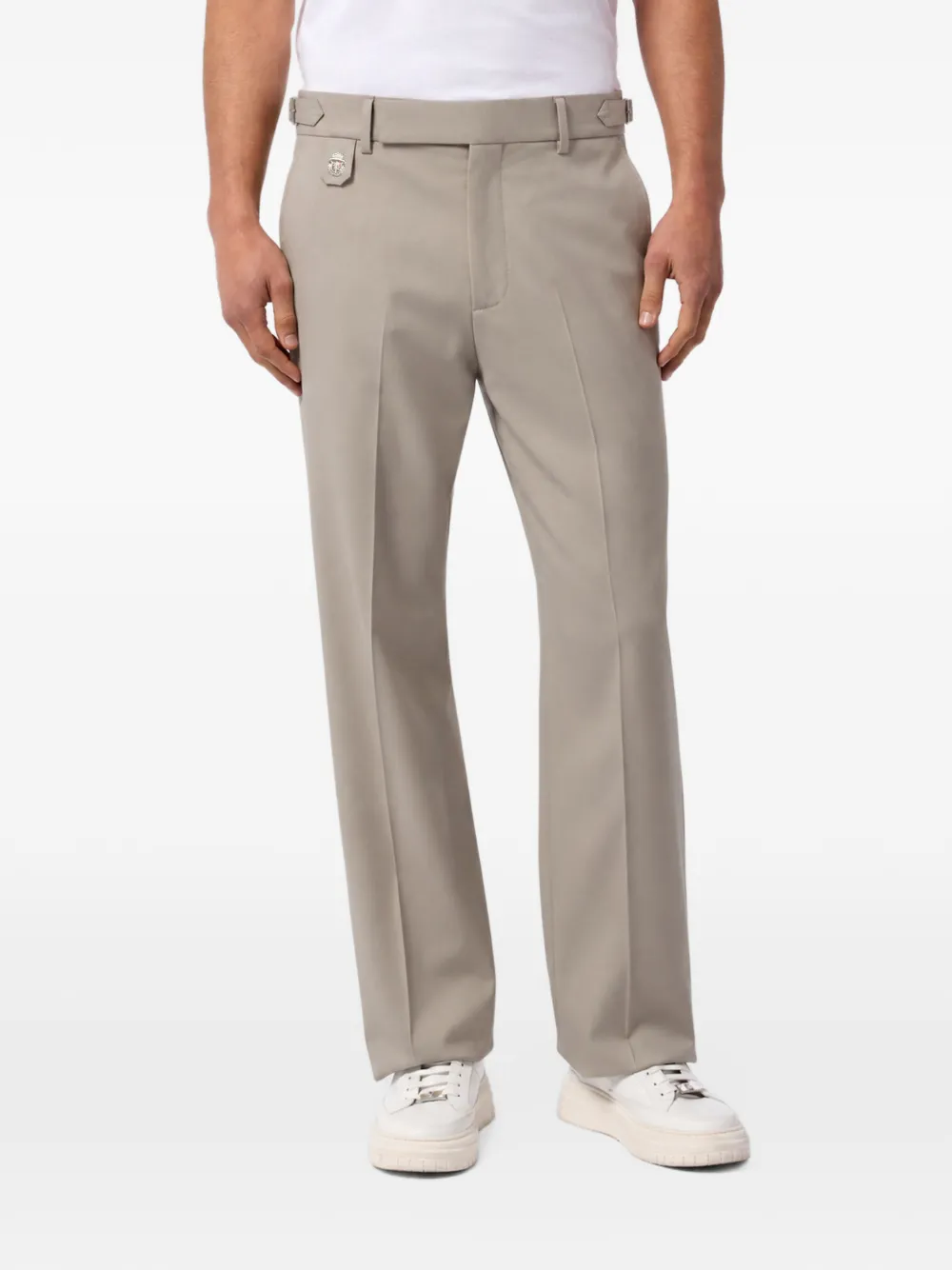 Billionaire gabardine chino trousers Beige