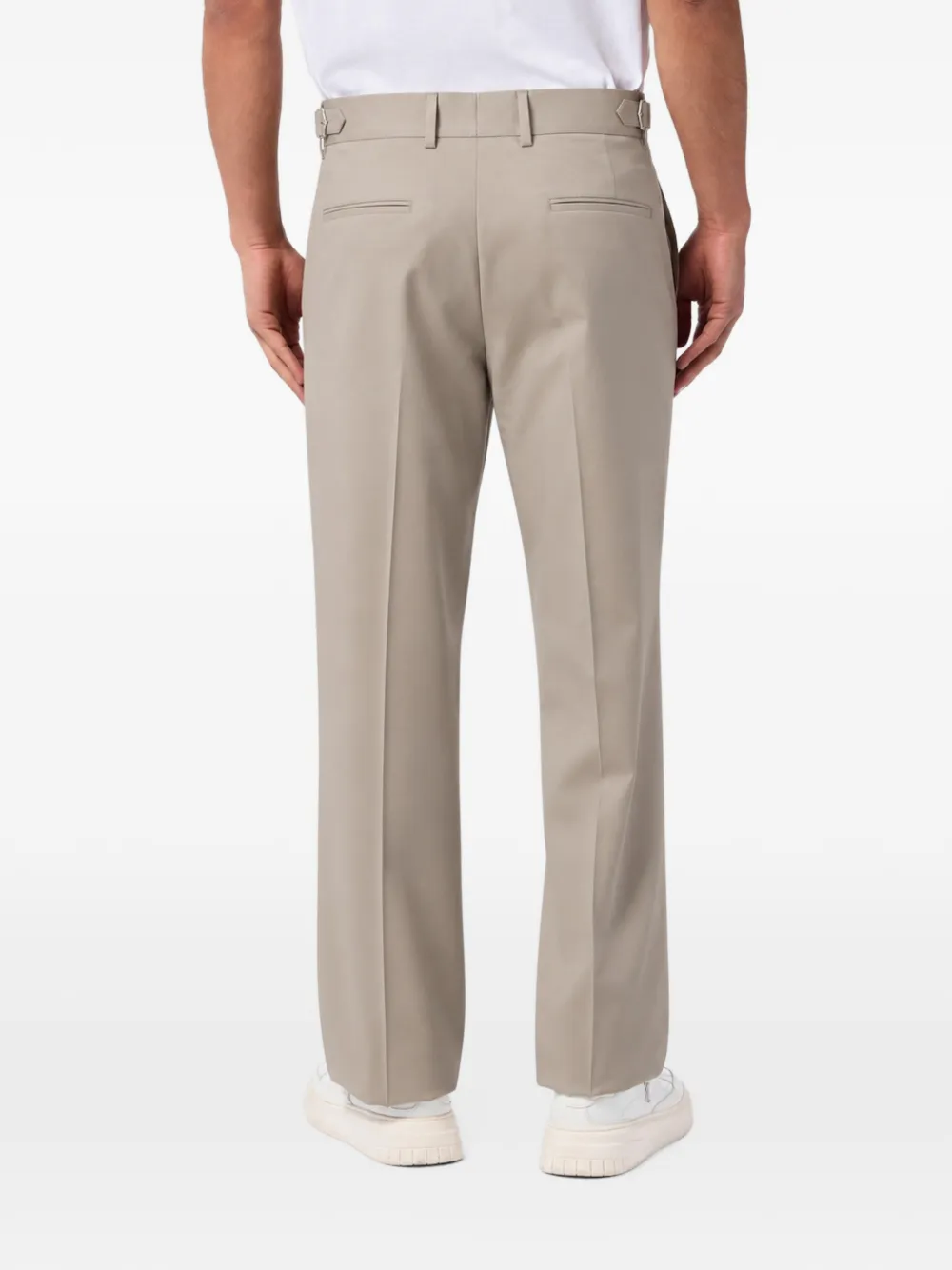 Billionaire gabardine chino trousers Beige