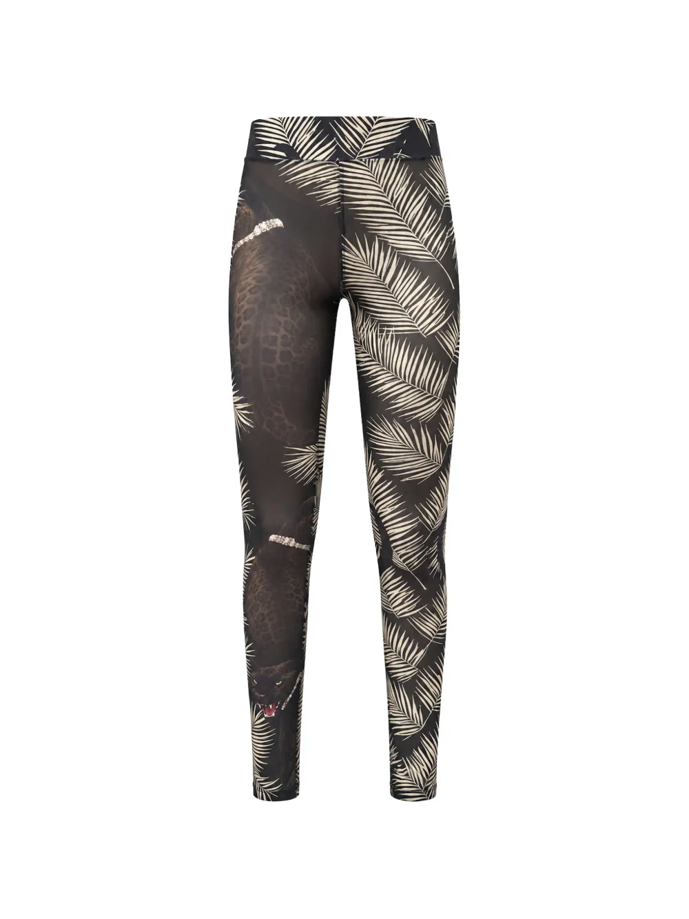 Philipp Plein tulle leggings Panthère Privée - Nero
