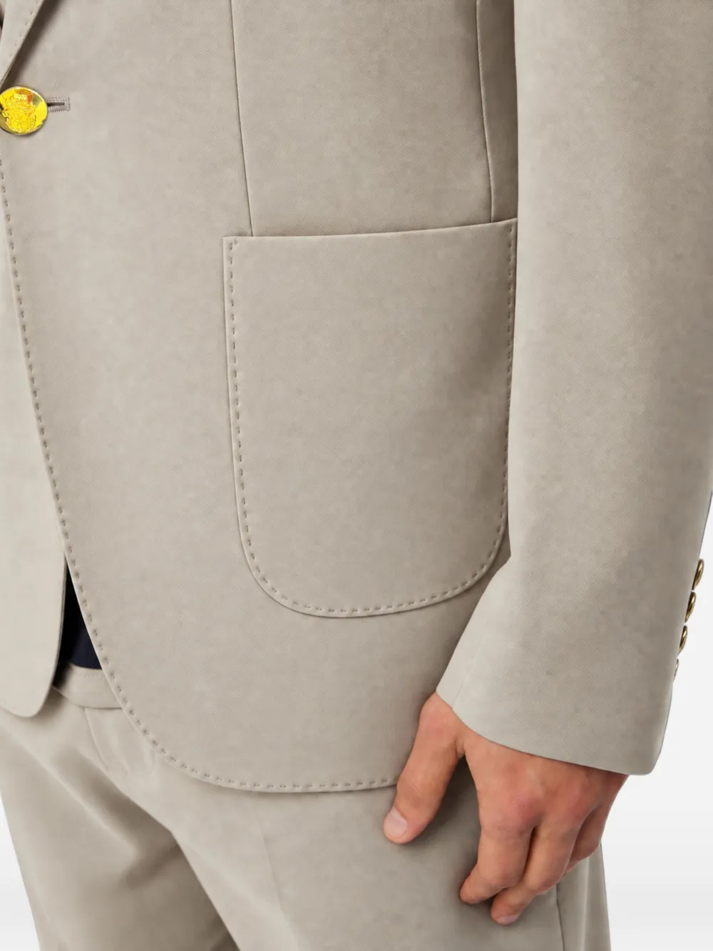 Billionaire BB Crest blazer Beige