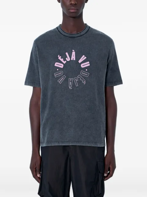ACHM graphic-print cotton T-shirt