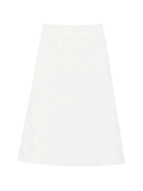 Maggie Marilyn It's A New Day embroidered midi skirt