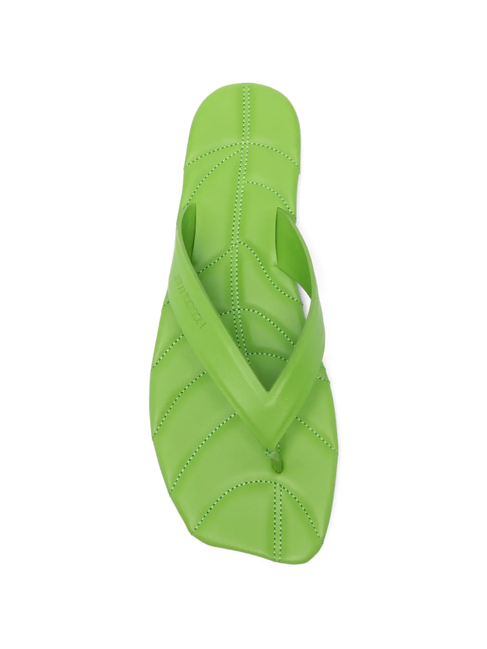 JW Anderson Leaf leren sandalen Groen