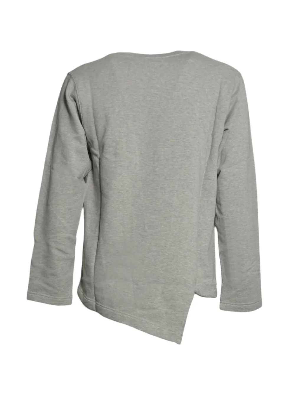 Comme Des Garçons Shirt Trui met asymmetrische afwerking Grijs