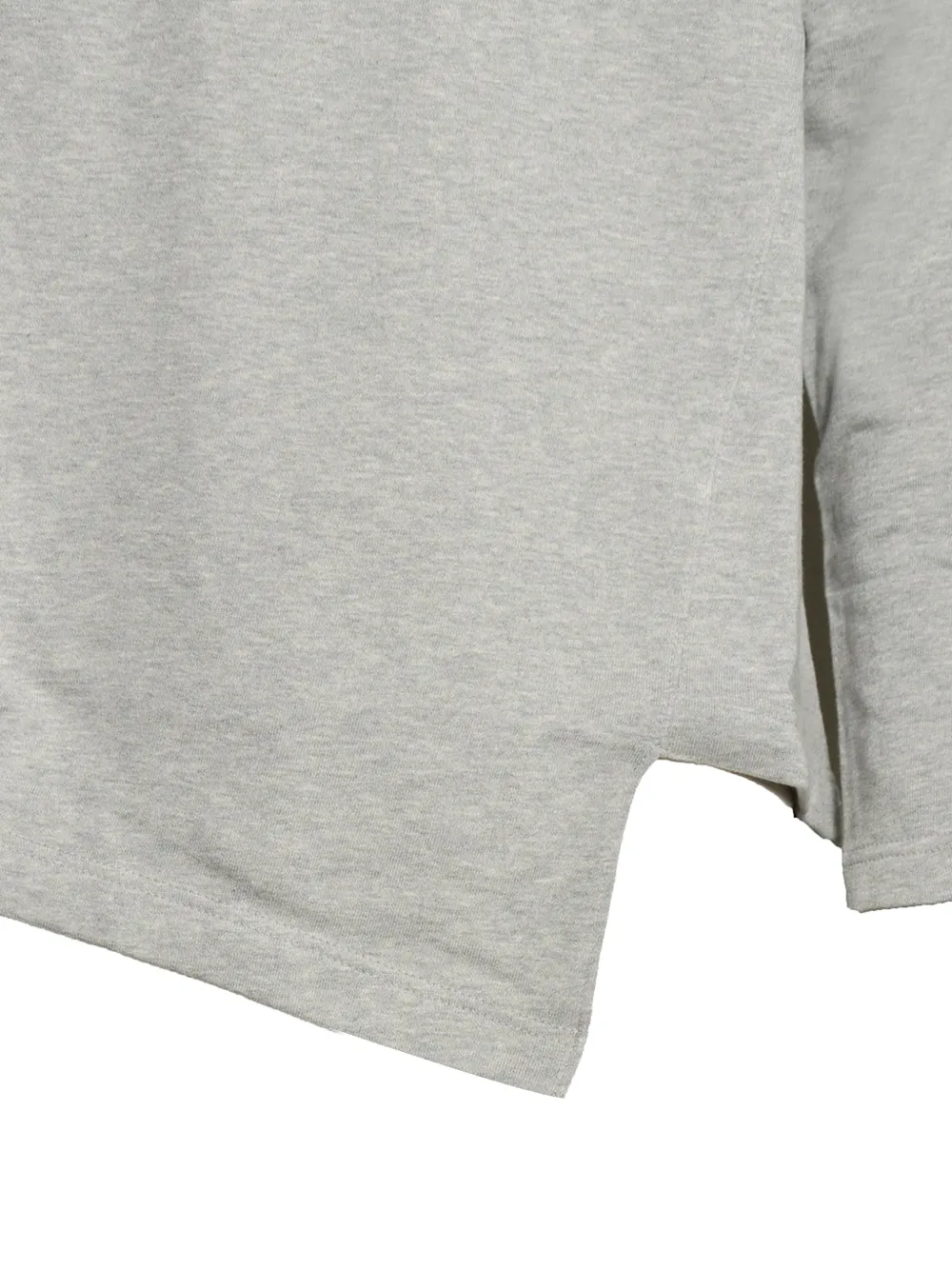 Comme Des Garçons Shirt Trui met asymmetrische afwerking Grijs