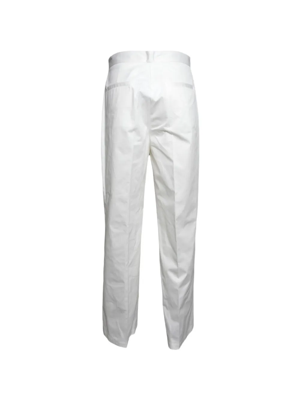SOLOTRE Straight plooibroek Wit