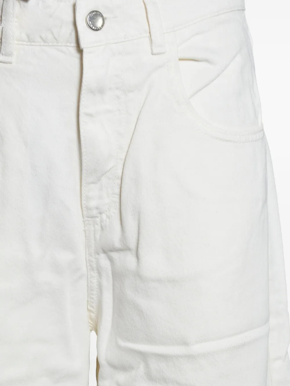 ICON DENIM Jeans met wijde pijpen Wit