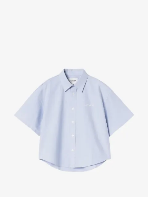 Carhartt WIP camisa manga corta con logo bordado