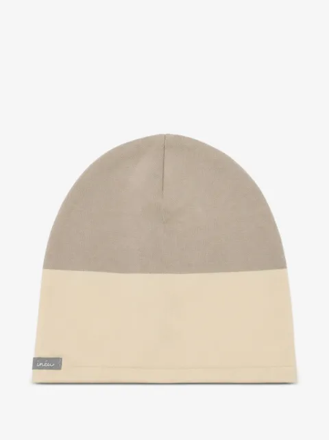 minimù two-tone beanie hat