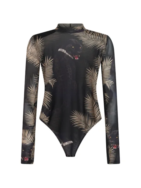 Philipp Plein tulle bodysuit Panthere Prive