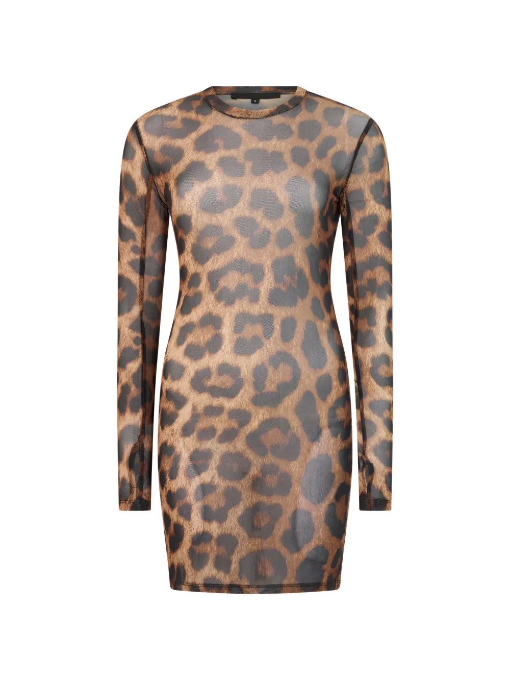 Philipp Plein leopard-print midi dress - Toni neutri