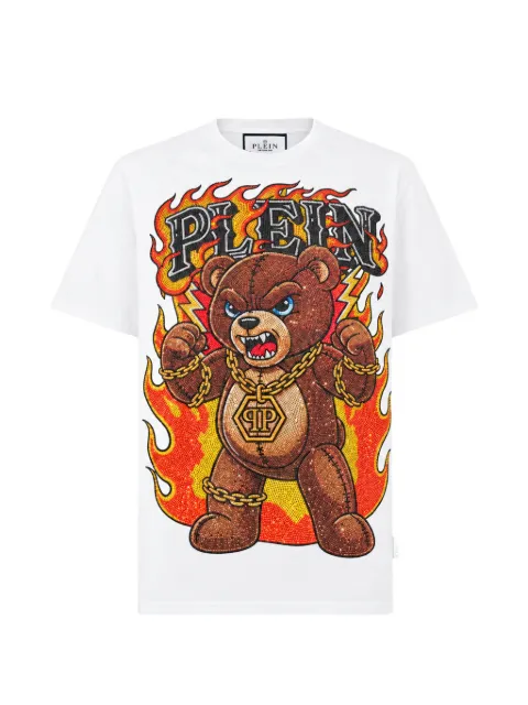 Philipp Plein T-Shirt mit rundem Ausschnitt