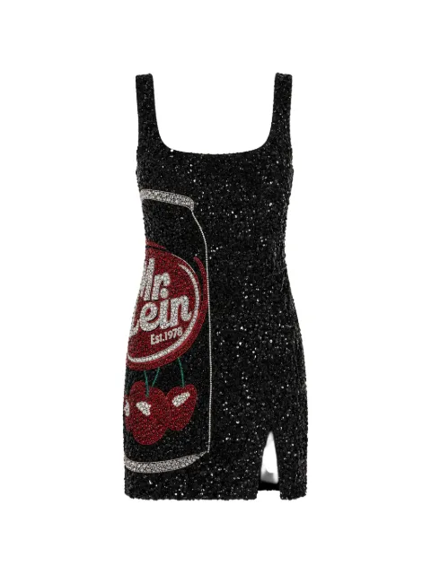 Philipp Plein Mr Plein Cherry Can crystal-embellished mini dress