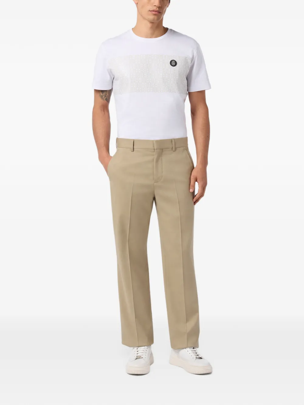Billionaire loose-fit trousers Beige