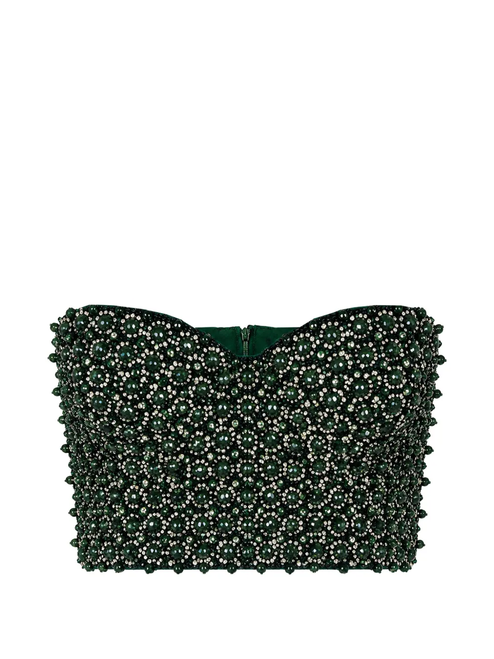 Philipp Plein Top con paillettes - Verde
