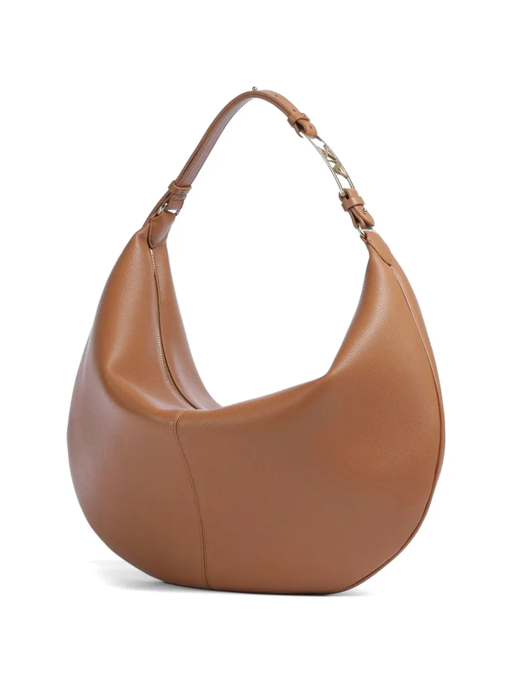 Armani Exchange Schoudertas met logoplakkaat Bruin