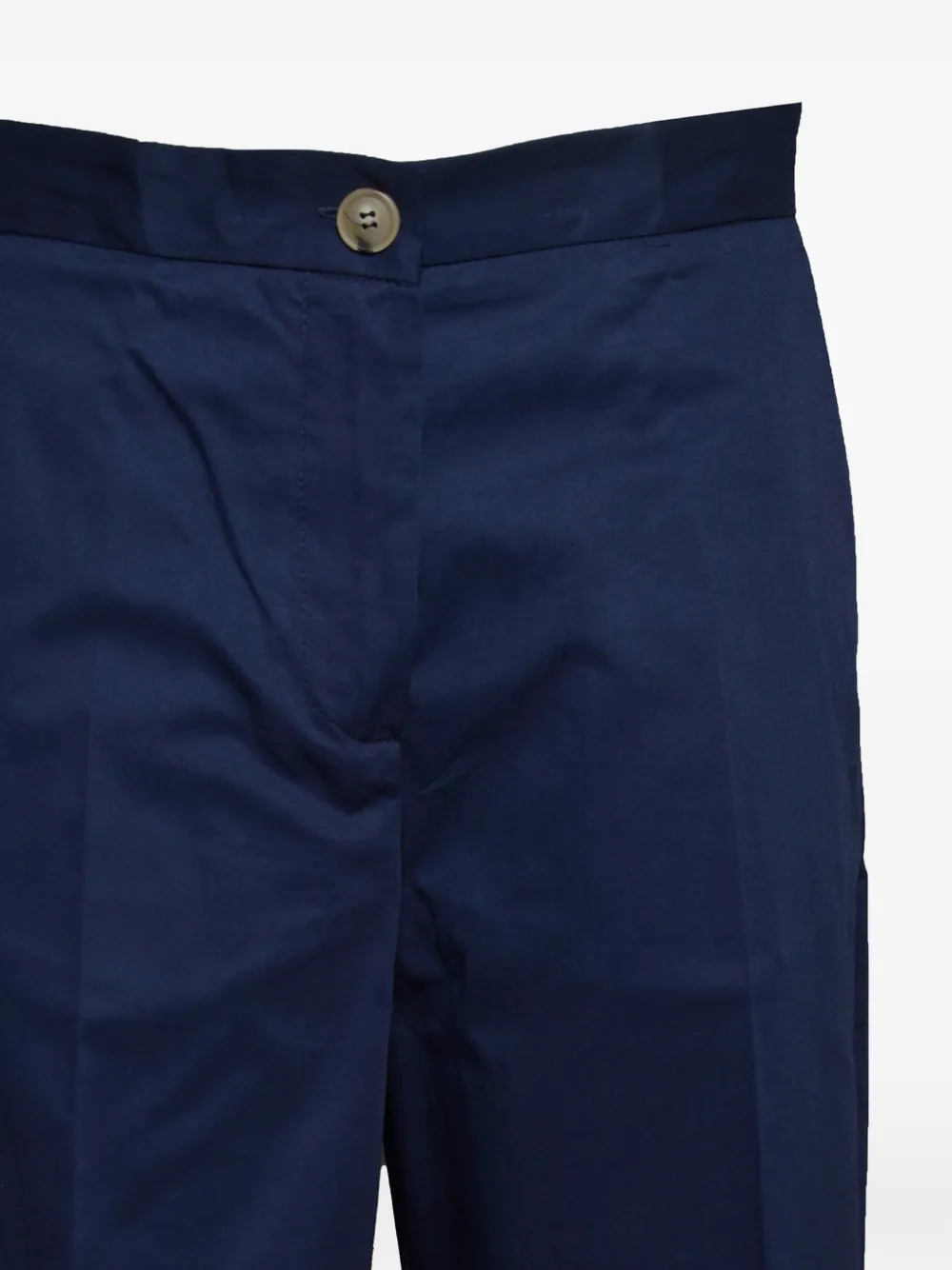 SOLOTRE Straight plooibroek Blauw