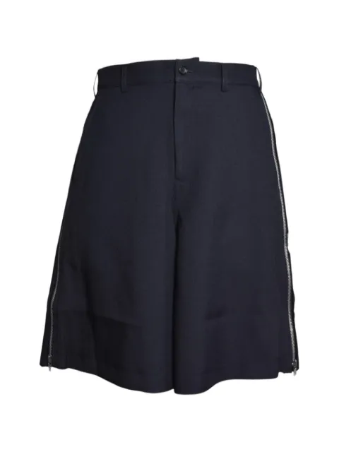 Comme Des Garçons side-zip shorts