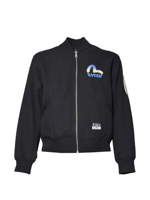 EVISU Seagull-print bomber jacket