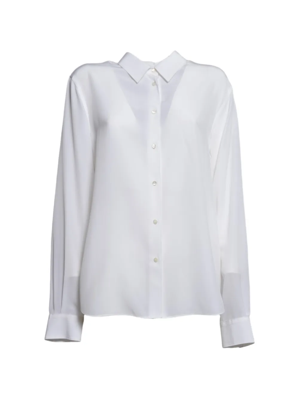 ASPESI long-sleeve button-down shirt - Weiß