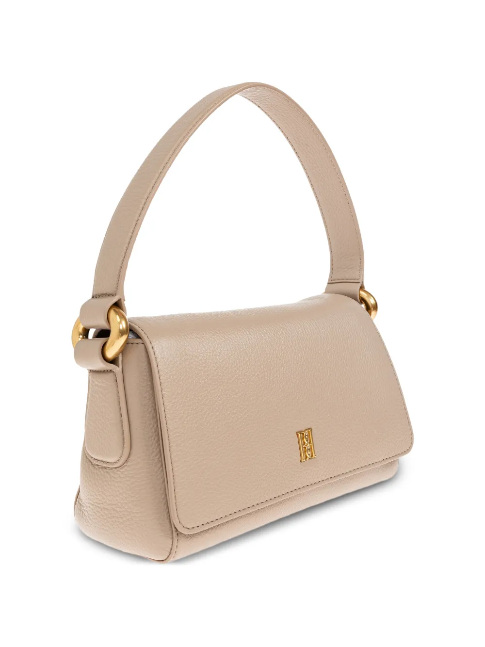 By Malene Birger Lellie leren schoudertas Beige