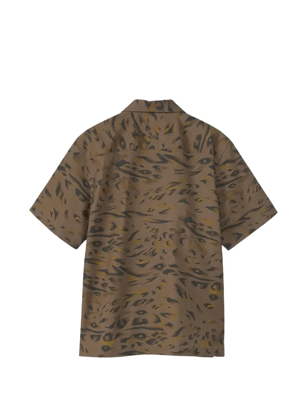 Carhartt WIP Travon overhemd met luipaardprint Bruin