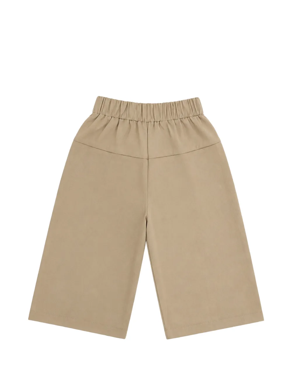 minimù elasticated-waist patch-pocket trousers - Toni neutri