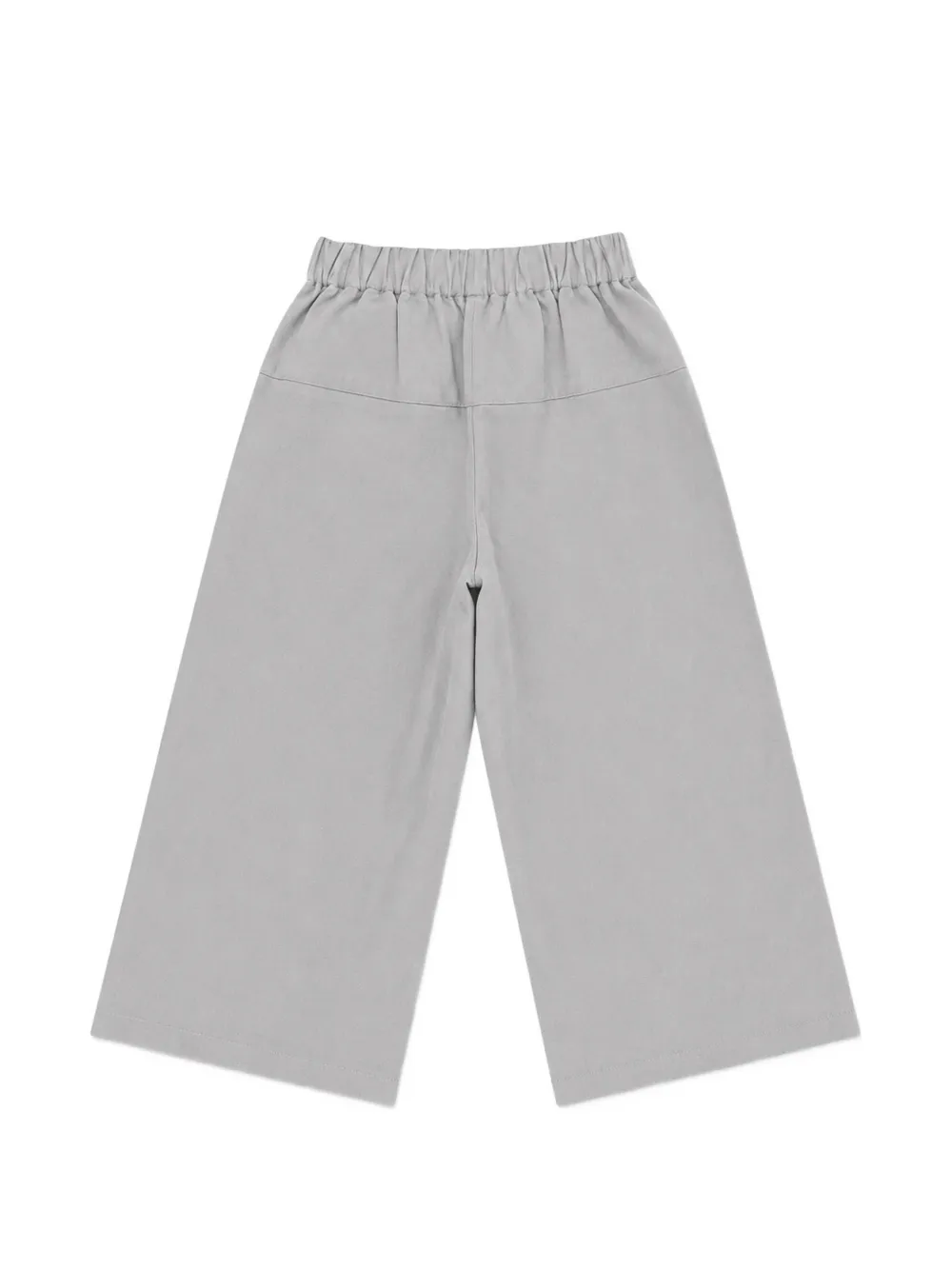 minimù elasticated-waistband cargo pants - Grigio