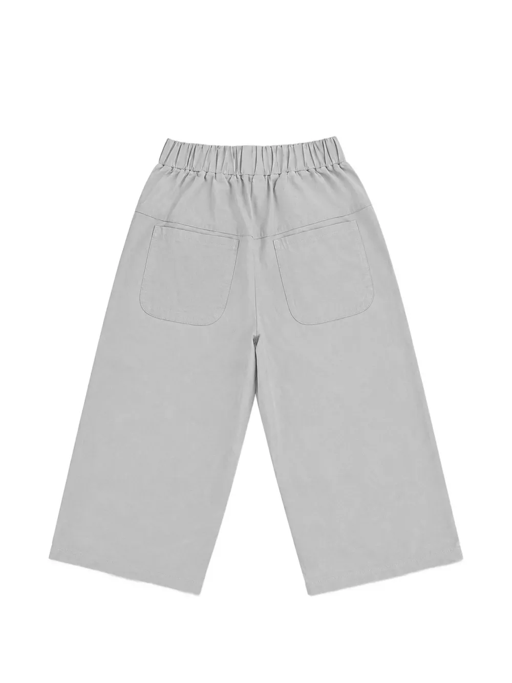 minimù Cargo broek met elastische tailleband Grijs