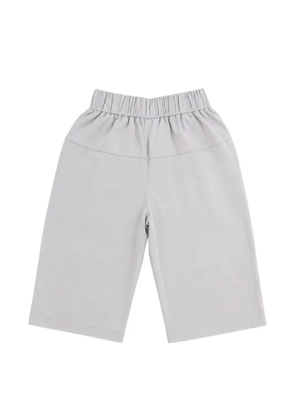 minimù elasticated-waistband cargo pants - Grigio