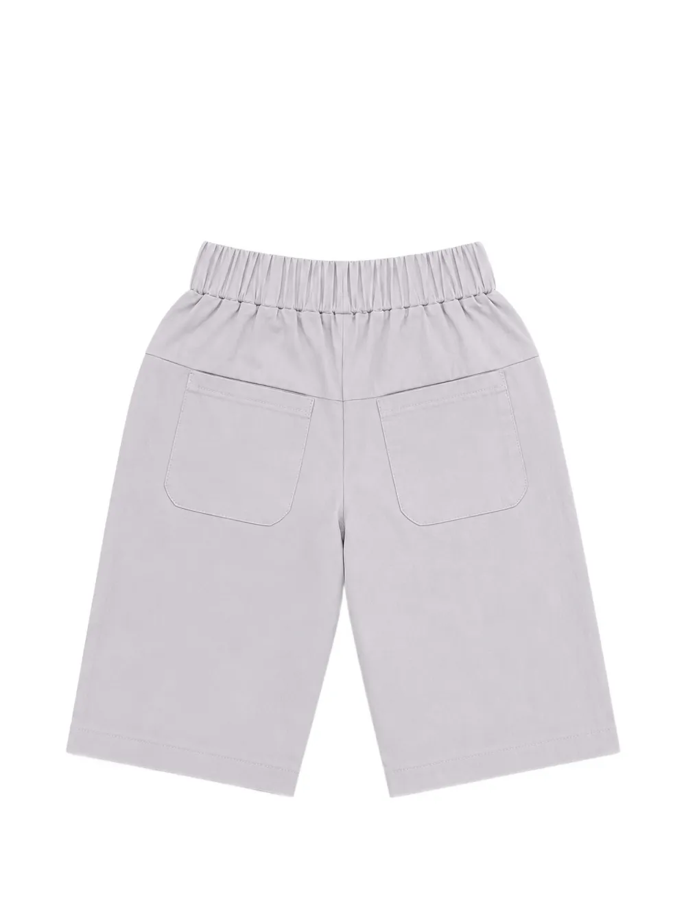 minimù Cargo broek met elastische tailleband Grijs