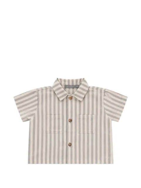 minimù striped short-sleeve shirt