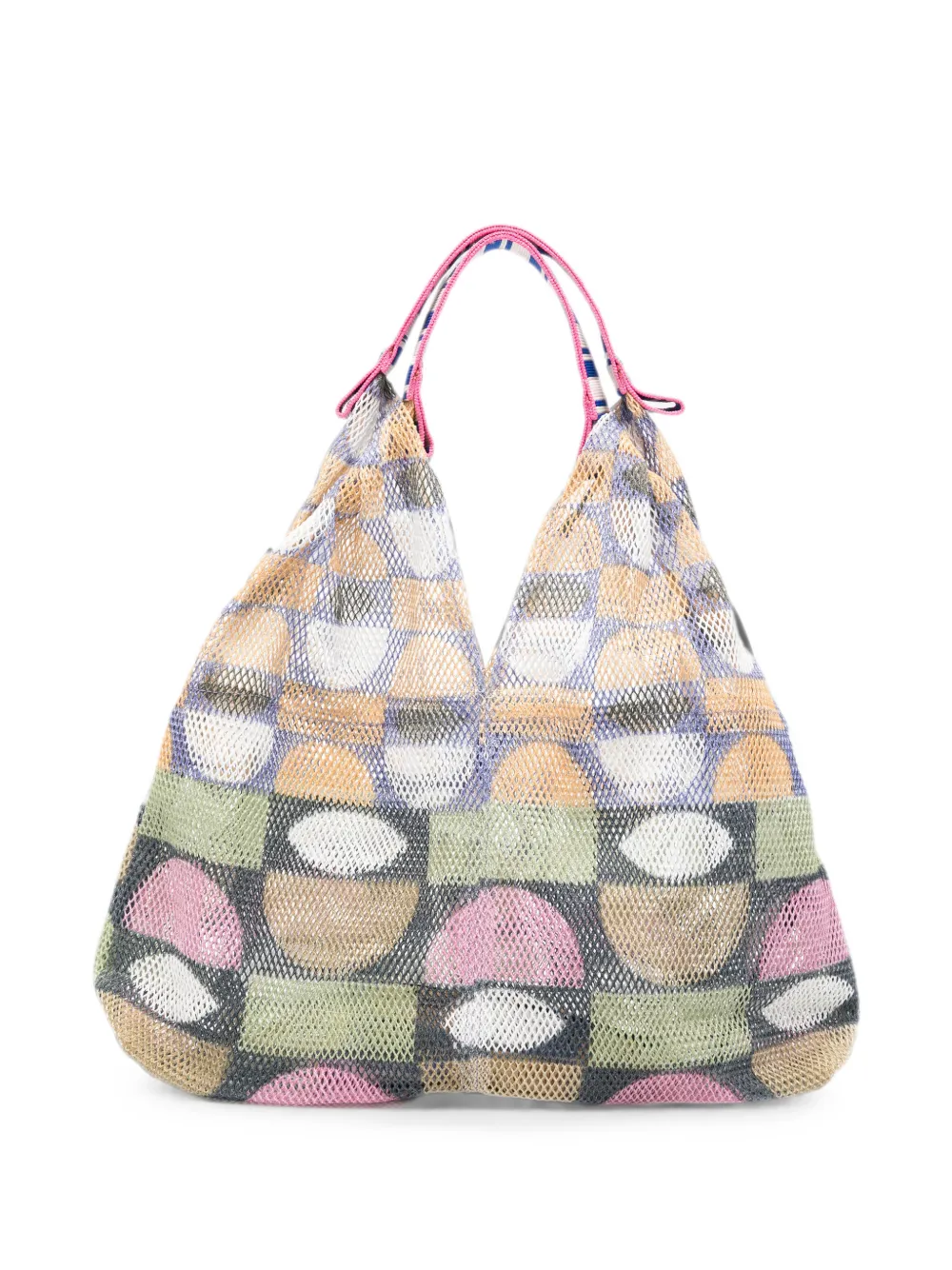 Épice Udaipur mesh shoulder bag - Grigio