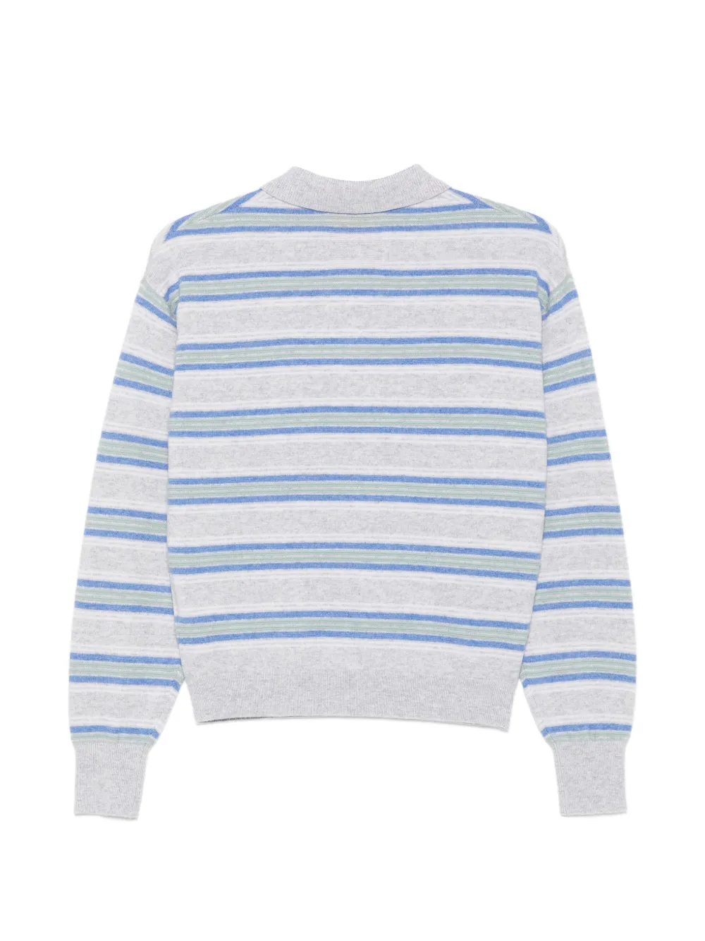 Guest In Residence Gestreept poloshirt Grijs