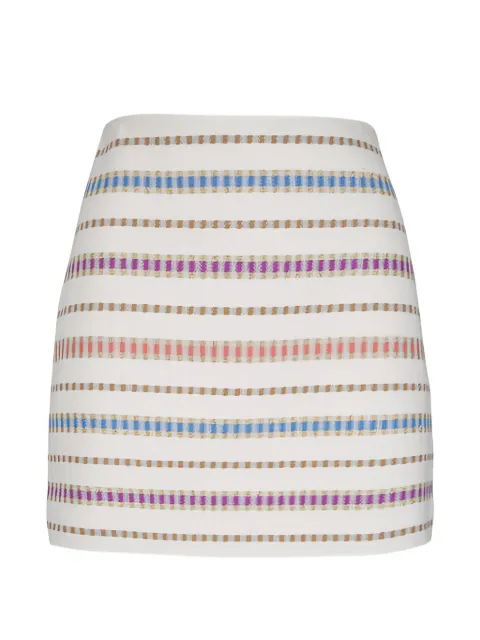 Veronica Beard striped tweed skirt