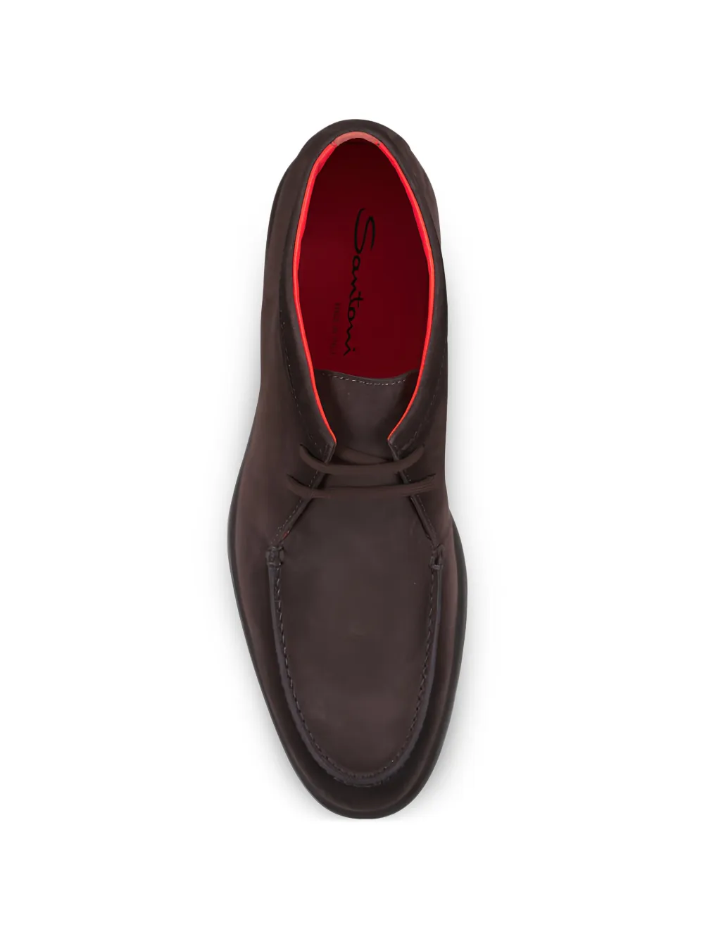 Santoni suede lace-up boots Bruin