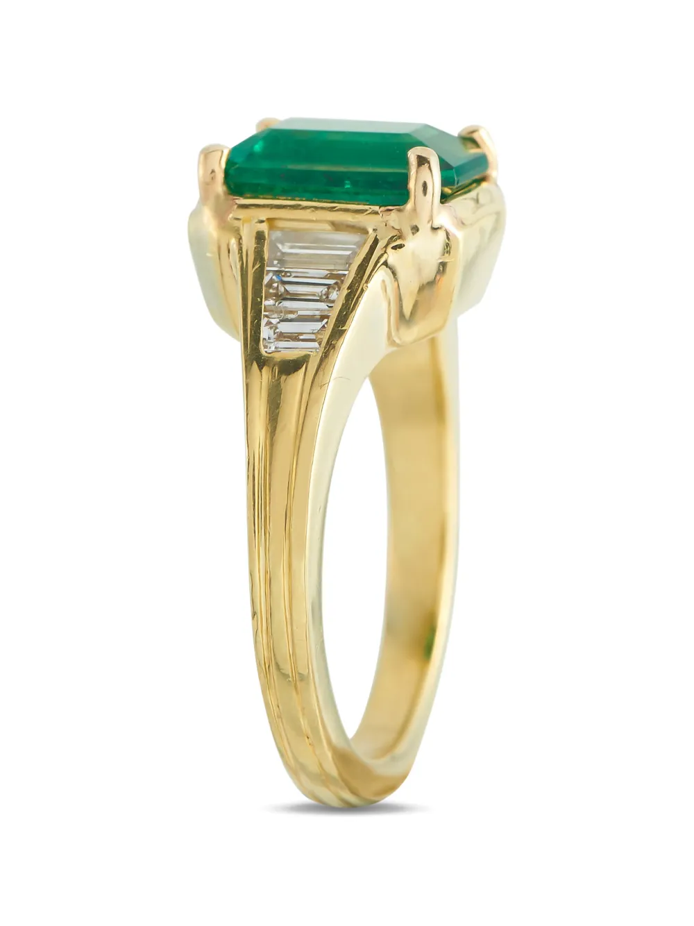 LB Exclusive emerald and diamond ring - Oro