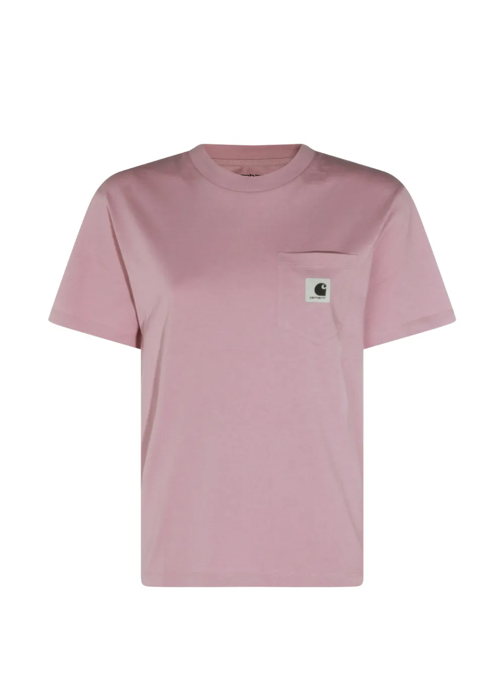 Carhartt WIP T-shirt S/S Pocket con applicazione - Rosa