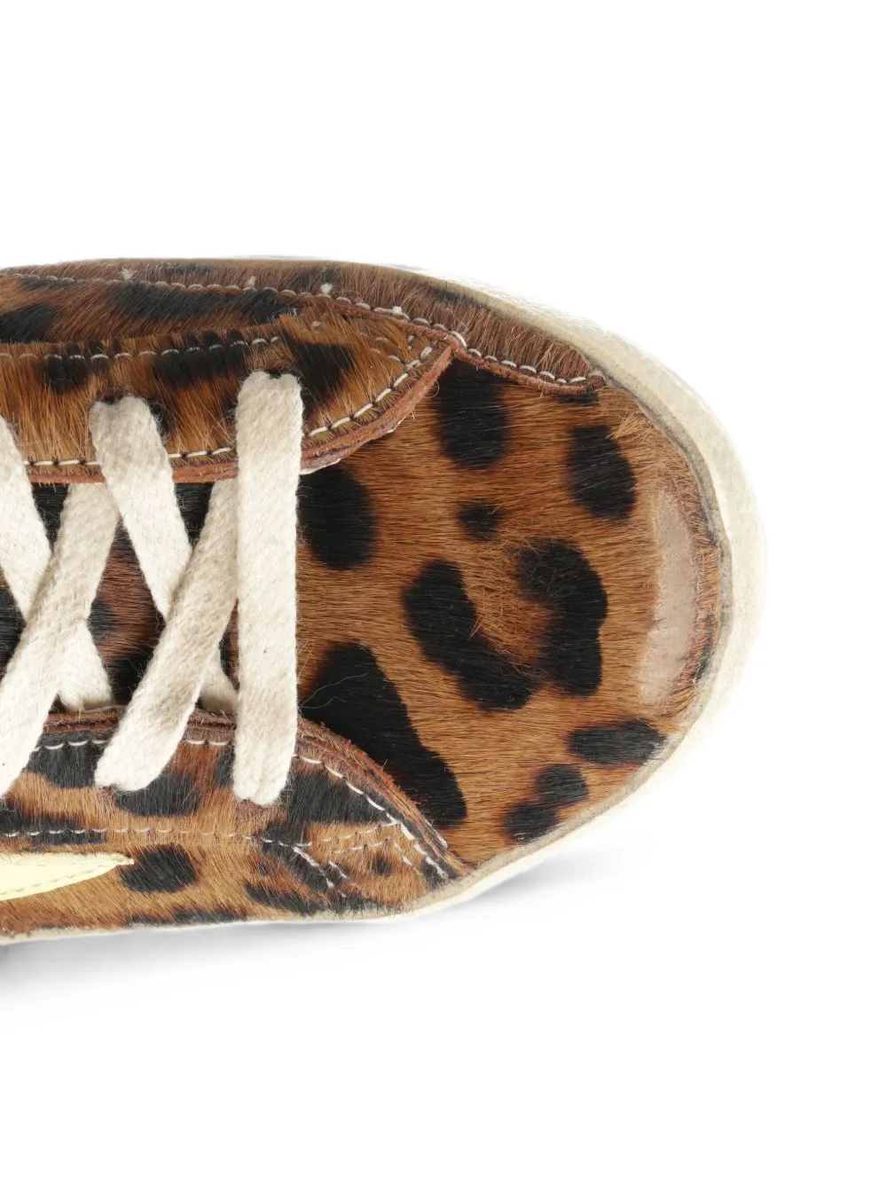 Golden Goose Super-Star leopard-print sneakers Bruin
