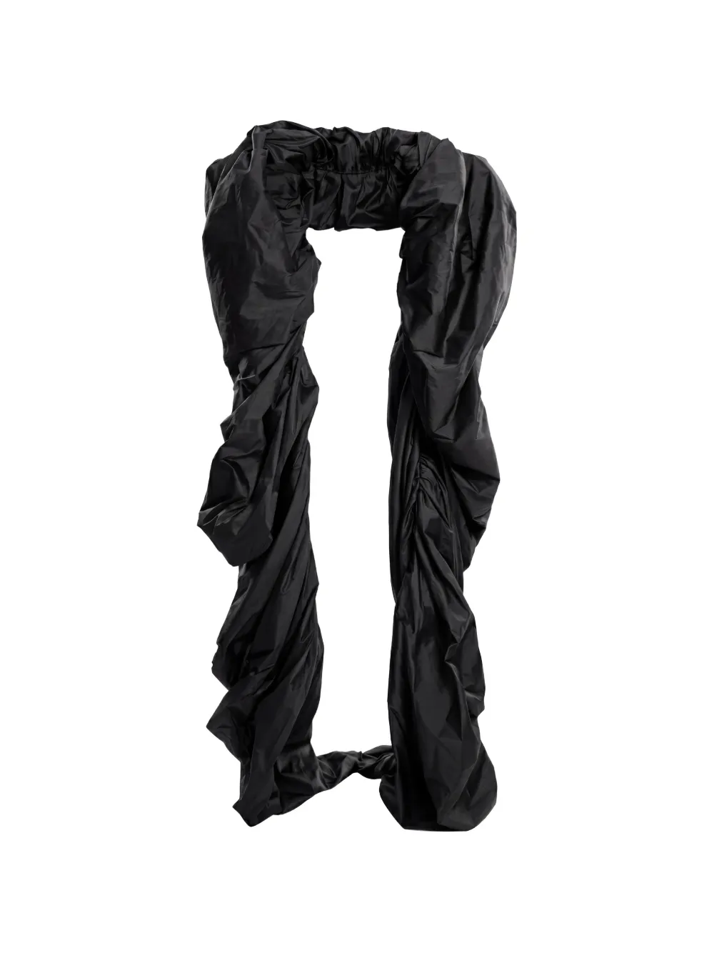 Saiid Kobeisy oversized cape - Nero