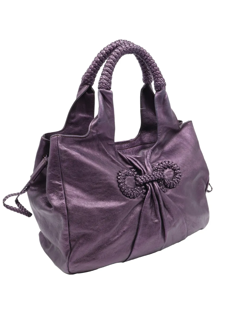 Ferragamo Pre-Owned Gancio Intrecc shoulder bag - Viola